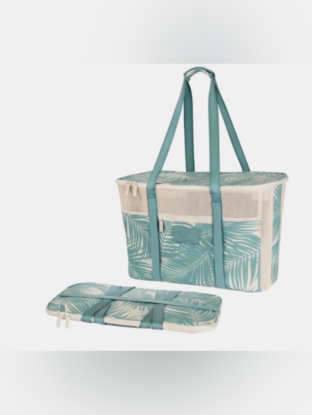 ALOHA Collection Costco Exclusive Hawaii Beach Collapsible Tote-Teal 3 LEFT!
